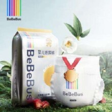 bebebus 金标纸尿裤尿不湿4片试用装 限购3包 4片装M码（6-11kg）*3件