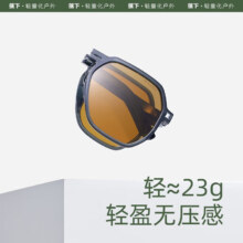 plus会员：蕉下 昼望系列 男女防晒墨镜太阳镜 折叠款