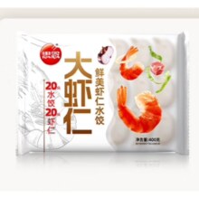 PLUS会员，需首购:思念 鲜美虾仁水饺400g*3件