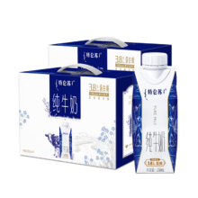 PLUS会员：特仑苏 纯牛奶梦幻盖 250mL×10瓶*2提