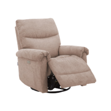 20点开始：LAZBOY GN.A631 布艺单人沙发 手动 悠悠岛粉