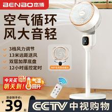 BENBO 本博 德国本博空气循环扇电风扇家用静音小型台式落地扇立式办公室电扇