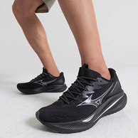 MIZUNO 美津浓 ASTRO PLUS 2024春季新款厚底软弹跑鞋 D1GH2401