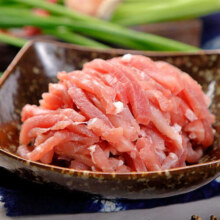 龙大肉食 猪后腿肉丝500g 出口日本级 免切精肉猪腿肉后臀尖猪肉 猪肉生鲜