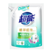 京东百亿补贴、plus会员：超能 时尚炫彩洗衣液 天然椰油 薰衣草香 1kg*1袋
