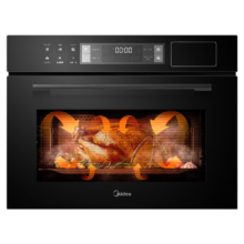 PLUS会员: Midea 美的 A8蒸烤箱一体机嵌入式 51-60L APP智控 A8蒸烤炸一体机