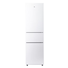 百亿补贴、PLUS会员：小米米家三门冰箱205升家用宿舍租房小户型电冰箱 多门三开门三温区节能低音 冷冻冷藏中门软冷冻 205升三门冰箱冰白色【租房优选】