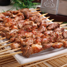 大牧汗 原味羔羊腿羊肉串 218g*4件 （约36～40串）