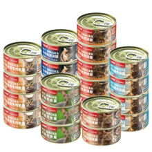 猫罐头主食罐猫咪零食鸡丝肉汤85g*5罐（或羊奶鸡丝肉85g*4罐）