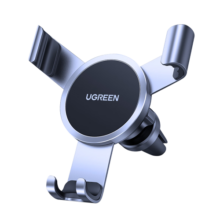 绿联（UGREEN） 车载手机支架 新款出风口支架汽车车用手机架固定导航防震支撑架 【加倍稳固】升级降噪结构