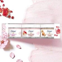 Dove 多芬 风味冰淇淋身体磨砂膏50g*3罐