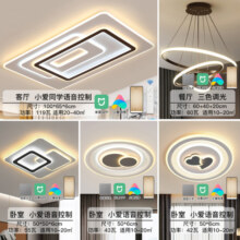 HD米家智能AI语音吸顶灯 led大客厅卧室全屋灯饰 包安装灯具套餐A