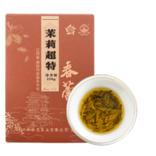 春蕾（CHUNLEI）茉莉超特绿茶浓香型茉莉花茶茶叶江西老字号盒装散茶 茉莉超特250g*1盒