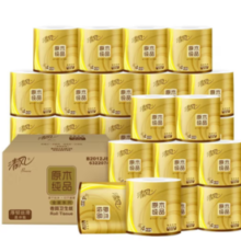 Breeze 清风 原木金装系列 卷纸 4层125g30卷