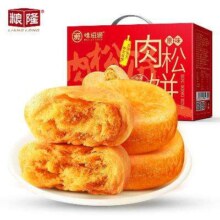 Plus会员、概率券:粮隆 肉松饼1000g礼盒装 （需买4件）
