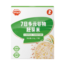 秋田满满 婴幼儿有机胚芽米 宝宝儿童营养辅食大米 多元谷物杂粮黄小米粥 【营养全面】15日多元谷物胚芽米