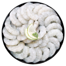 玺谣国产青虾仁 净重1kg 156-198只 手工已去虾线 生鲜虾类冷冻*2件