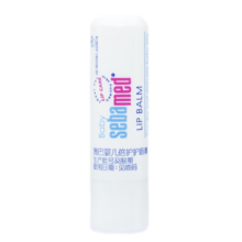 施巴（sebamed）婴幼儿护肤系列儿童面霜润肤乳新生儿身体乳防苹果脸德国原装进口 4.8g 1支 婴儿护唇膏