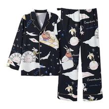 EMXEE 嫚熙 春秋纯棉哺乳月子服怀孕期产妇睡衣产前产后家居服套装