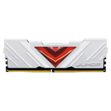 JUHOR玖合 64GB(32Gx2)套装 DDR4 3200 台式机内存条 忆界系列白甲
