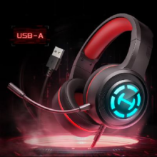20点开始、plus会员：漫步者（EDIFIER）HECATE G1pro USB7.1声道游戏耳机 头戴式 带线控 黑色