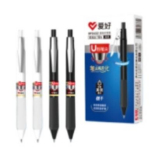 京东微信小程序：AIHAO 爱好 按动中性笔 0.5mm6支装 GP2452