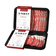京东百亿补贴、PLUS会员：百里炙 原切肥牛片250g*4