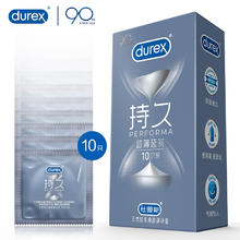 durex 杜蕾斯 持久超薄经典延时安全套 10只