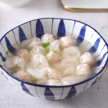 PLUS会员：陶陶居 鲜虾小馄饨 132g/袋*5件
