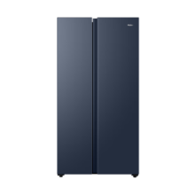 海尔（Haier）冰箱517/620升对开门大冷冻室两门双开门超大容量双变频新一级能效风冷无霜超薄嵌入式家用电冰箱 大冷冻（517升）黑金净化+双循环风路送风