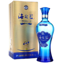 puls会员：洋河 海之蓝 浓香52度 375mL*2瓶