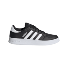 adidas BREAKNET休闲网球文化板鞋男子阿迪达斯官方轻运动FX8708 黑色/白色 40
