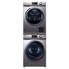 海尔（Haier）洗烘套装 10Kg洗滚筒洗衣机全自动+热泵烘干机家用组合 15min速洗 除菌祛螨 MATE21S套装