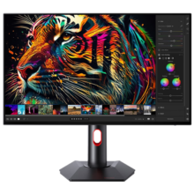 HKC 27英寸 Nano IPS屏 4K高清160Hz超频 10.7亿色HDR600 四边微边框旋转升降电竞屏显示器 神盾MG27U