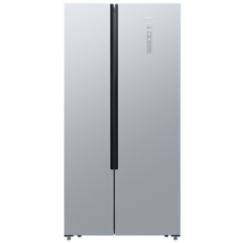 西门子(SIEMENS) 500升变频无霜冰箱双开门对开门大容量家用超薄嵌入式旋转制冰银色以旧换新KX50NA41TI