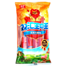 双汇王中王火腿肠 30g*10支*3袋 速食香肠 烧烤肠