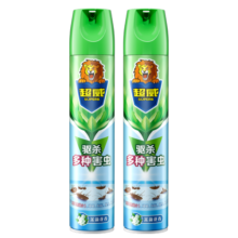 超威杀虫剂喷雾蟑螂药蚂蚁药跳蚤苍蝇药臭虫药500ml*2茉莉花香