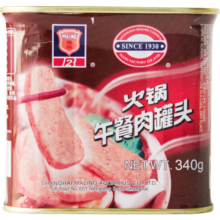 MALING 上海梅林 火锅午餐肉罐头 340g  方便面火锅烧烤搭档 中华老字号