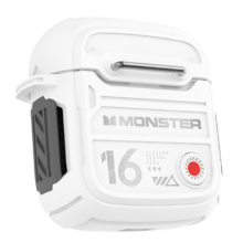 京东百亿补贴:魔声（Monster）【机甲风】XKT16半入耳式蓝牙耳机 白色【机甲设计+新版蓝牙5.3】