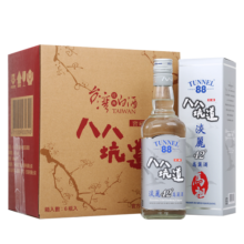 八八坑道 淡丽 清香型白酒42度600ml*6瓶高粱酒【宴请送礼】