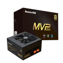 航嘉（Huntkey）MVP K750 金牌750W 电源（80PLUS金牌全模/原生PCIe5.0/全电压/LLC+SR+DC-DC/延时冷却）