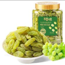 京东百亿补贴:百草味 无核绿葡萄干500g（罐装）