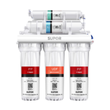 苏泊尔（SUPOR）净水器家用超滤软水机滤水器自来水厨下式净化器U501厨房饮水水龙头台式台上台下过滤器净水机