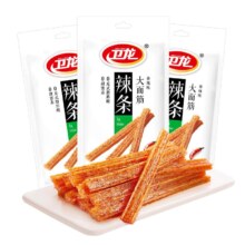卫龙 大面筋辣条零食 65g*5件