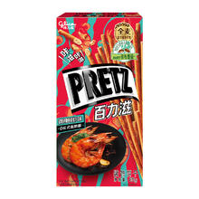 88VIP会员：glico 格力高 饼干百力滋微辣鲜虾味65g/盒1件凑单