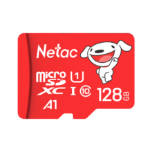 朗科（Netac）＆JOY联名款 128GB TF(MicroSD)存储卡 U3 C10 A1 4K P500系列 读速100MB/s 支持4K 不间断录制