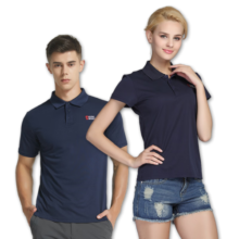 ALPINT MOUNTAIN户外夏季polo衫翻领短袖男女士速干高尔夫商务T恤弹力纯色上衣