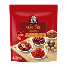 桂格（QUAKER）5红混合即食燕麦片480克袋装 新中式 红润养