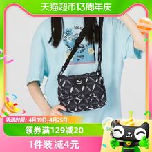 88VIP会员：PUMA 彪马 单肩包女包满标印花运动包休闲斜挎包拎包079167-01