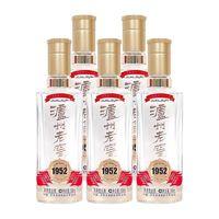 泸州老窖 1952 小酒版 52度浓香型白酒100ML*5瓶